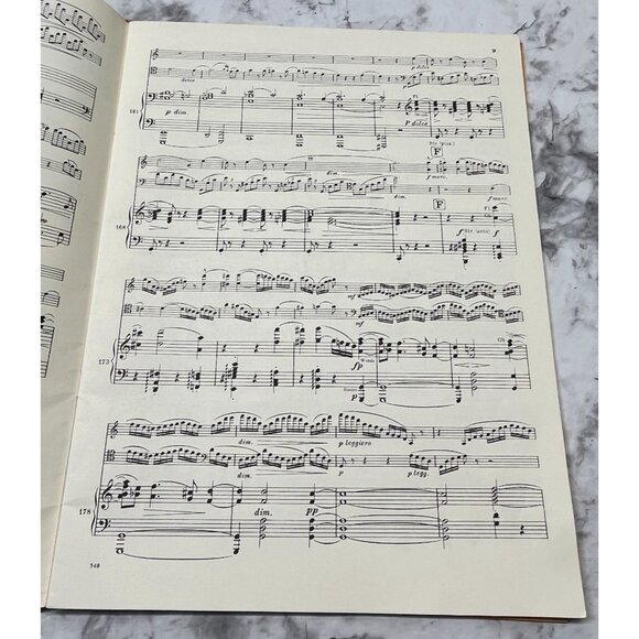 Brahms Concerto in A Minor Opus 102 Vintage Sheet Music Violin Cello Piano - Picture 8 of 10